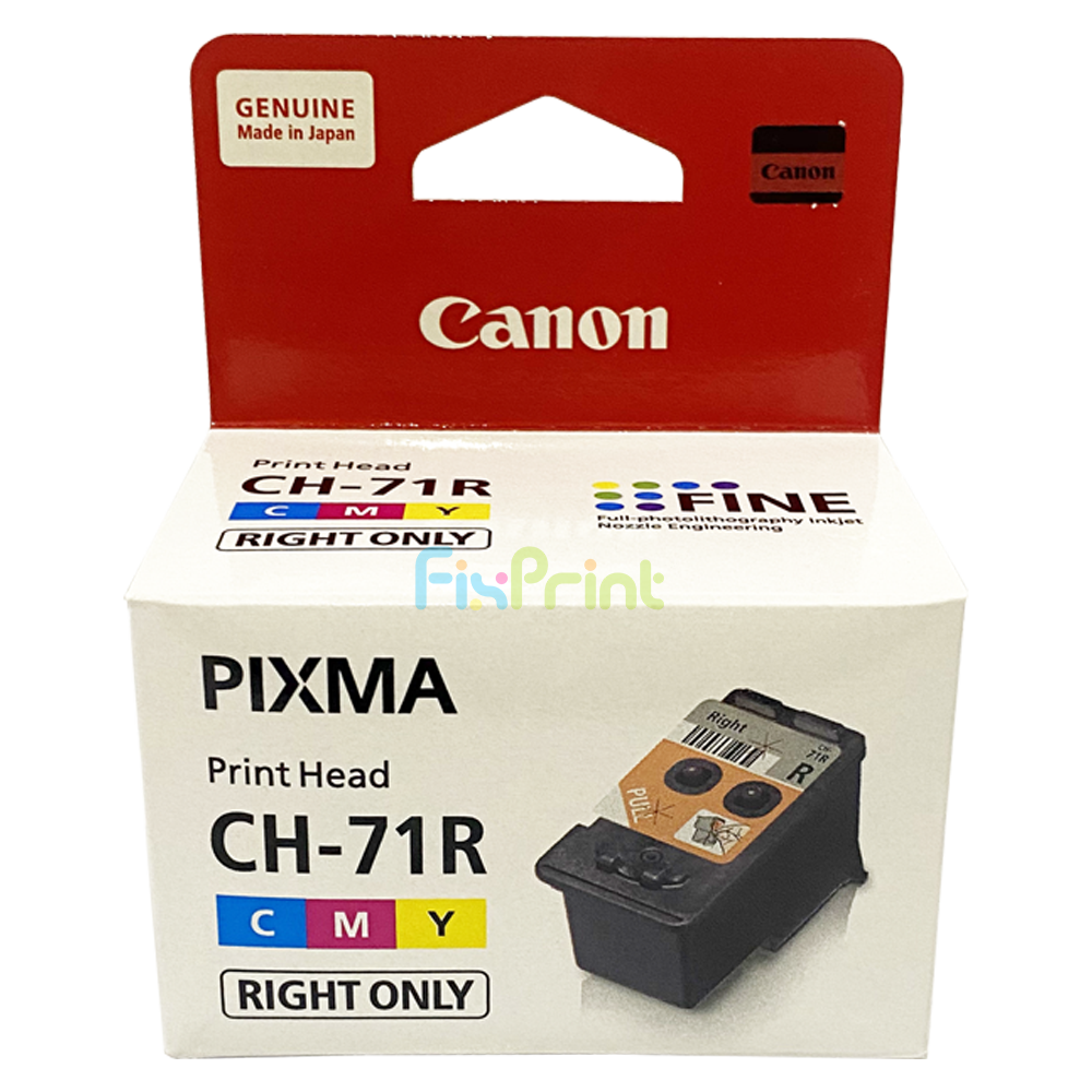 Print Head Cartridge Canon CH-71R Right Original, Refill Cyan Magenta Yellow CH71R Printer Pixma G570 G670
