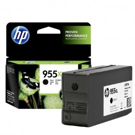 Cartridge Printer HP 955XL Black, Tinta Printer HP OfficeJet Pro 8210 8216 8218 7740 8710 8720 8730 8740 7720 Original