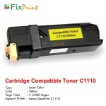 Cartridge Toner Compatible Printer Xe Docuprint C1110 Yellow